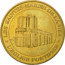 France, Jeton, Jeton Touristique, 13/ Saintes-Marie de la Mer - Eglise, 2004