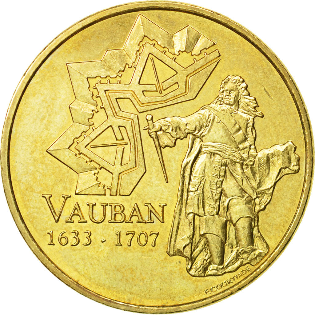 Francia, Token, Jetón turístico, Saint-Léger-Vauban - Vauban, 2012, MDP, MBC