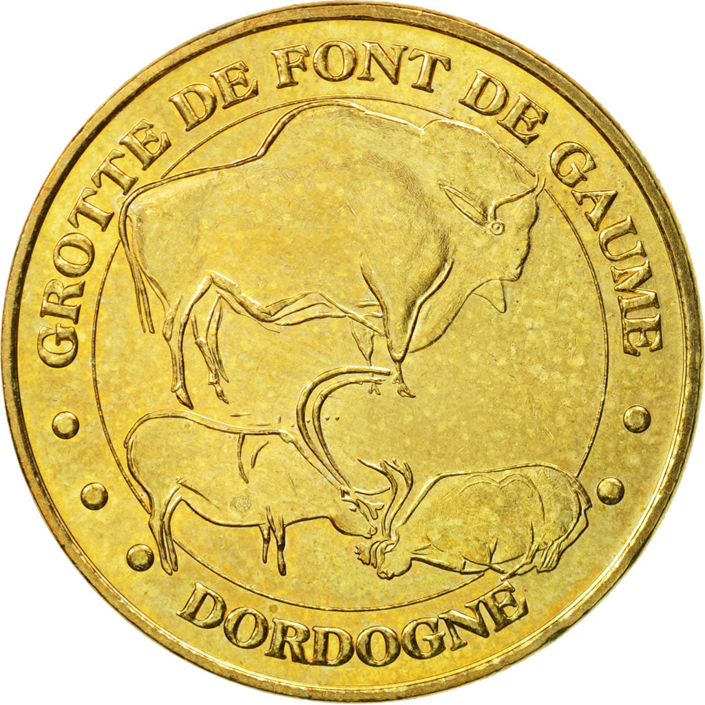 Francia, Token, Jetón turístico, Les Eyzies - Font de Gaume n°2, 2007, MDP