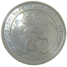 Andorra, 20 Diners, 1991, FDC, Argento, KM:67