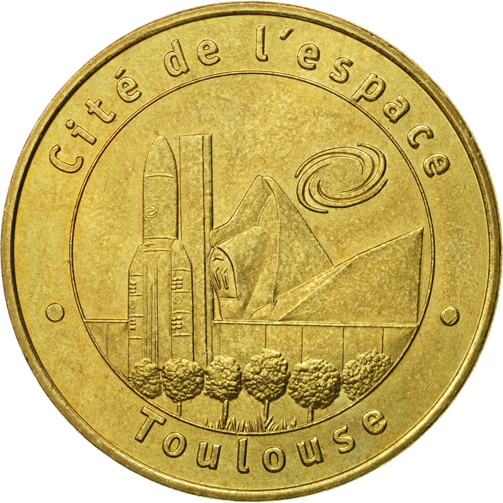 Francja, Token, Żeton turystyczny, Toulouse -  Cité de l'Espace, 2001, MDP