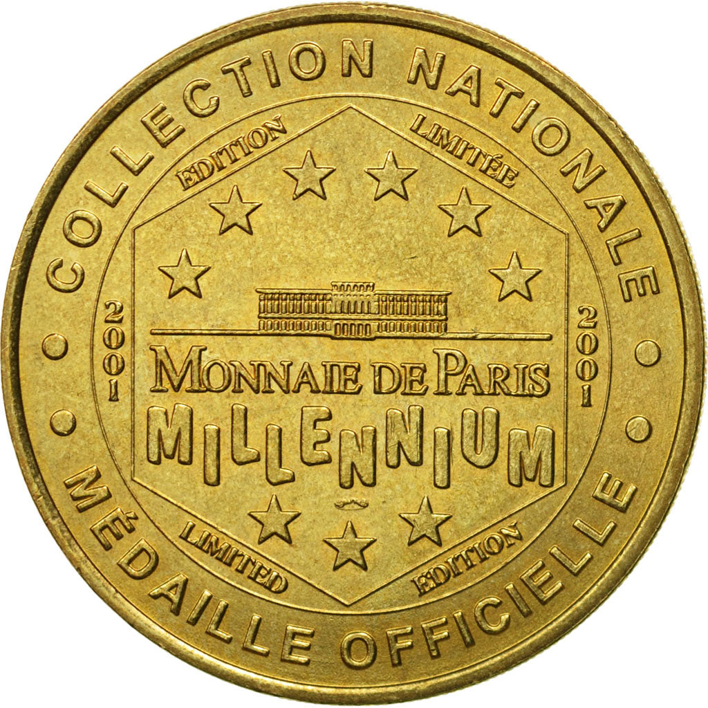 Francja, Token, Żeton turystyczny, Toulouse -  Cité de l'Espace, 2001, MDP