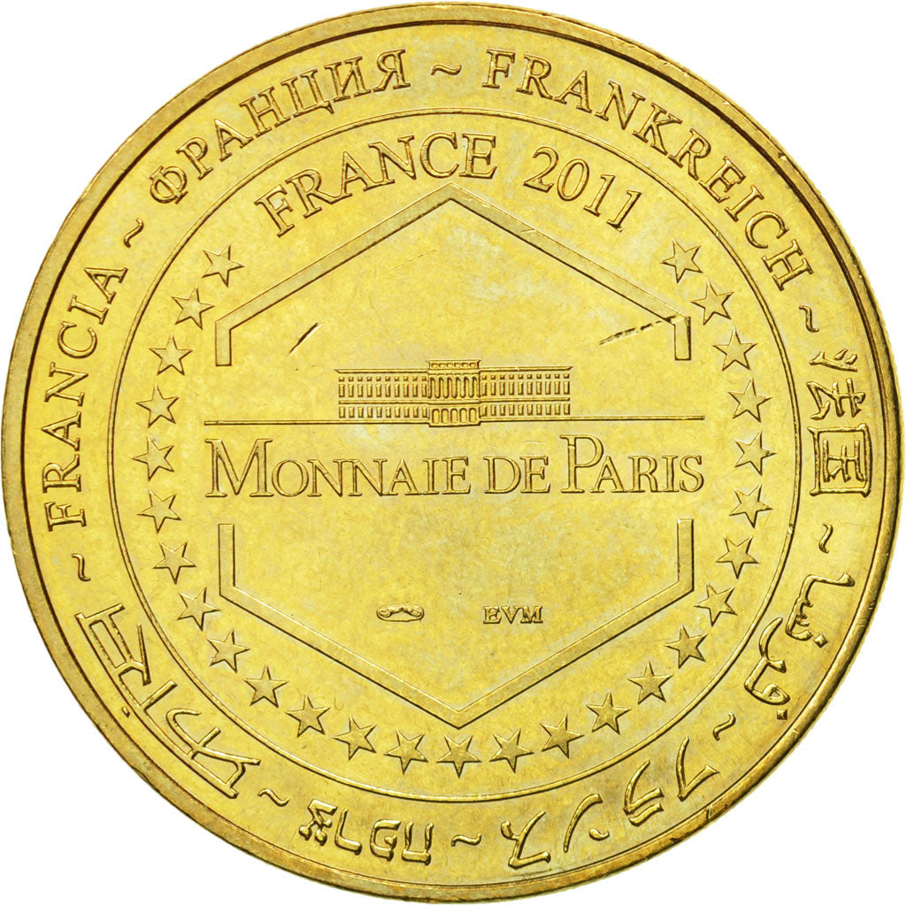 France, Token, Touristic token, Clermont-ferrand - EVM 15 ans, 2011, MDP