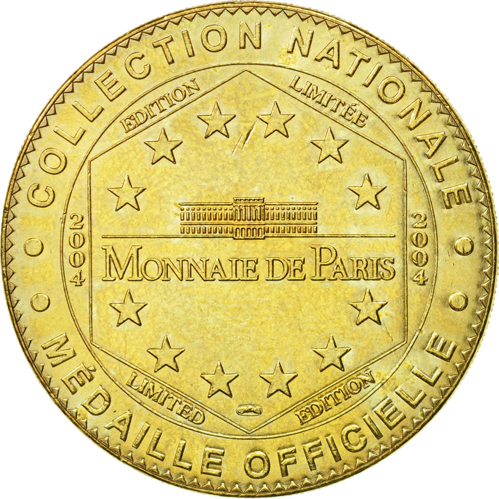 France, Jeton, Jeton Touristique, Disneyland n°3 - Main Street, 2004, MDP, TTB