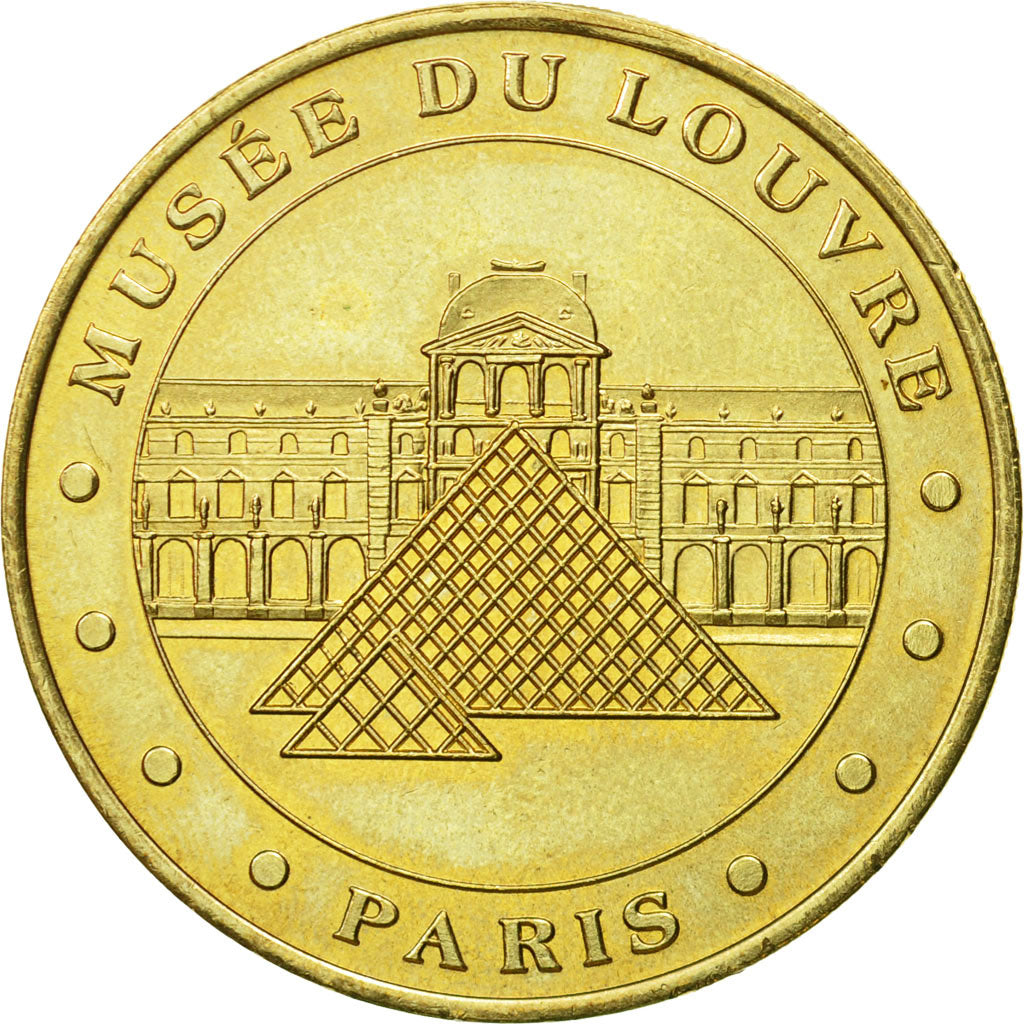 France, Token, Touristic token, Paris - Musée du Louvre n°1, 2004, MDP