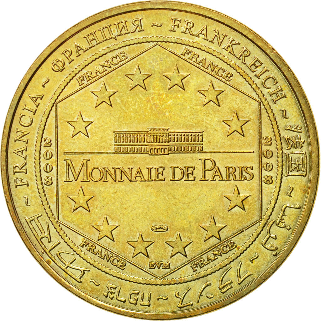 France, Token, Touristic token, Paris - La Tour Eiffel n°4, 2008, MDP