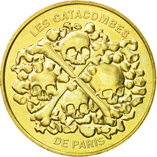 France, Token, Touristic token, Paris - Les Catacombes - 20 ans, 2016, MDP