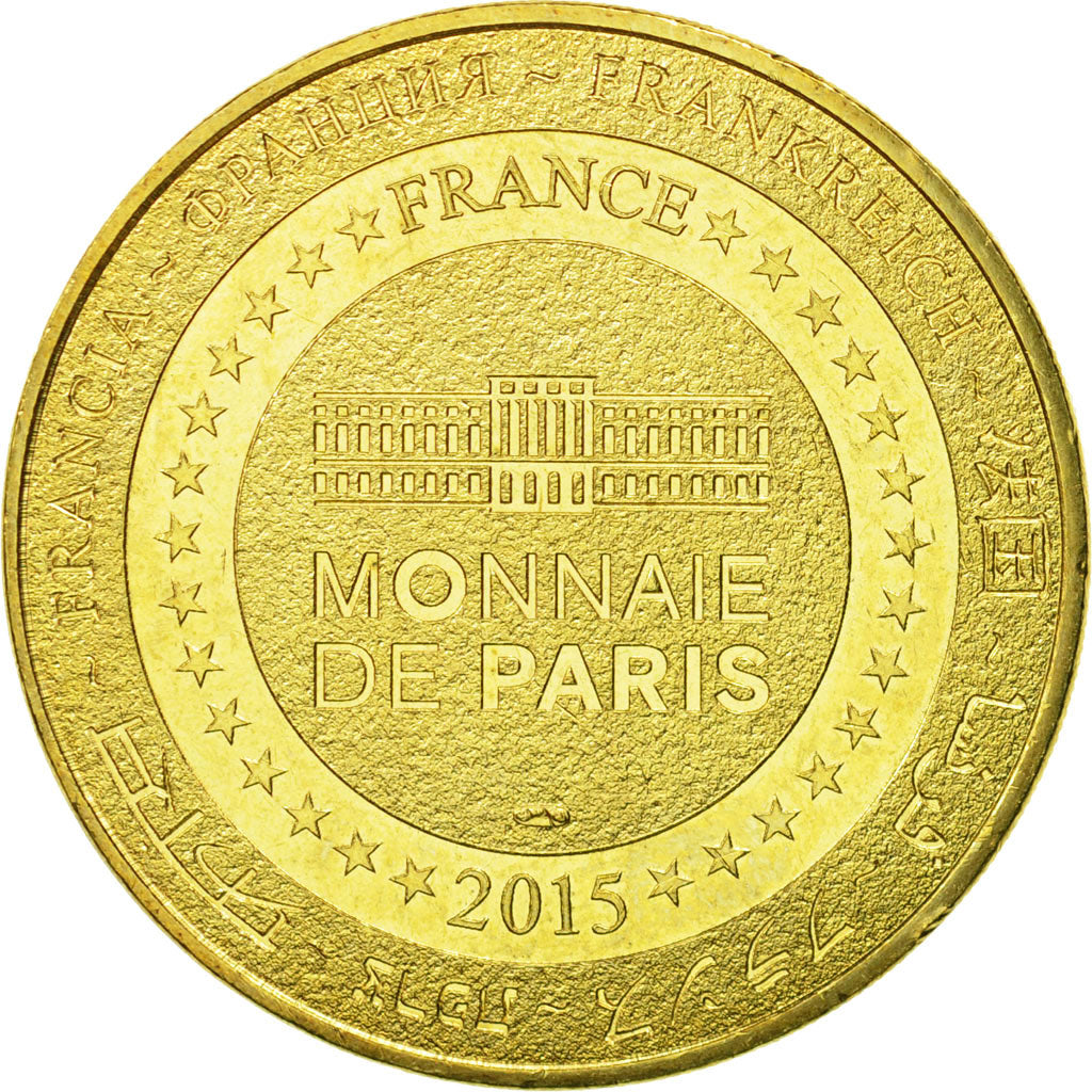France, Token, Touristic token, 75/ Paris - Hôtel de Ville, 2015, MDP