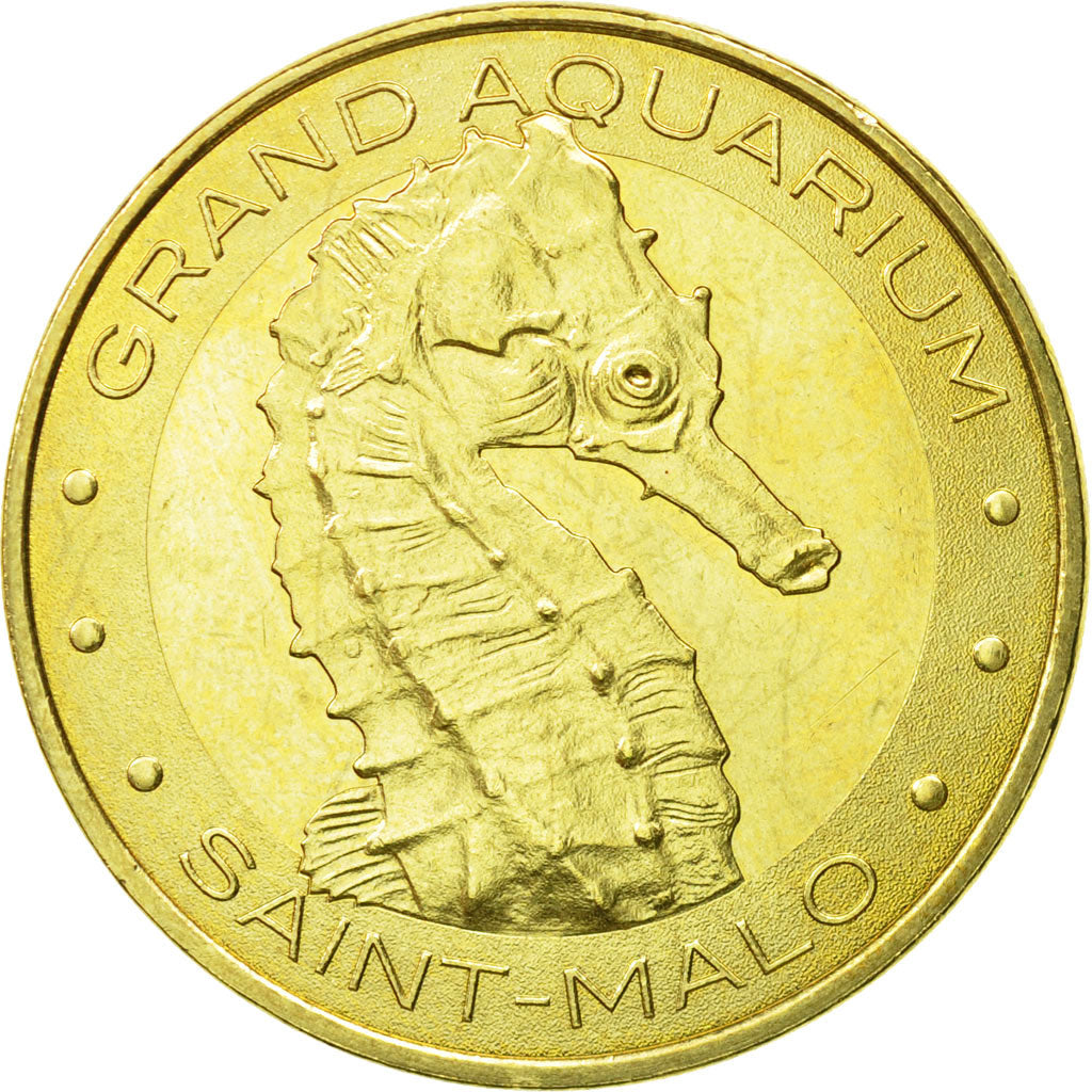 Frankreich, Token, Touristic token, Saint-Malo - Aquarium n°3, 2015, MDP, SS