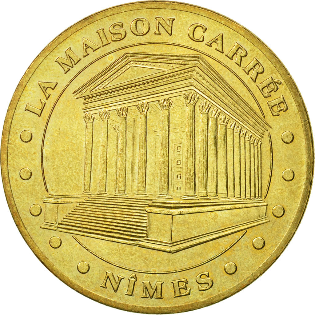 Frankreich, Token, Touristic token, Nimes - La Maison Carrée, 2010, MDP, SS