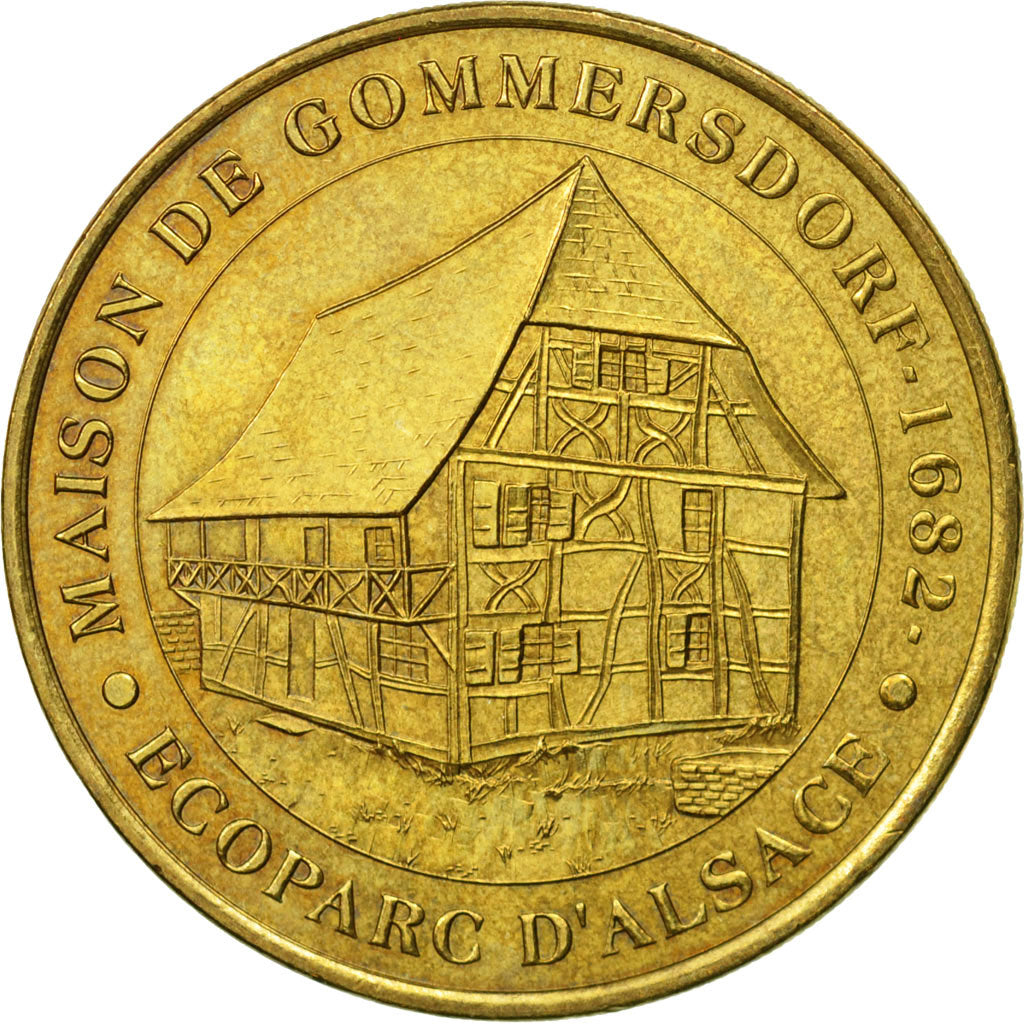 Frankreich, Token, Touristic token, Ungersheim - Maison de Gommersdorf -