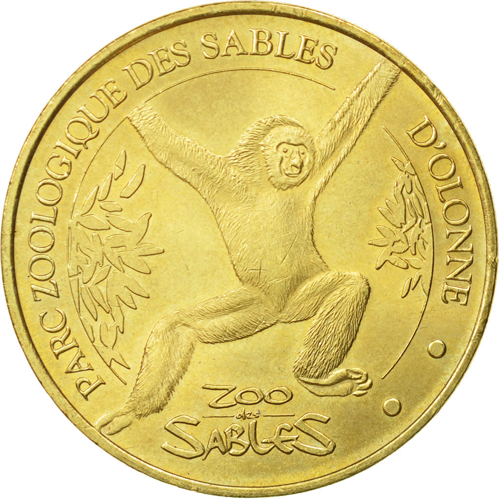Frankreich, Token, Touristic token, Les Sables d'Olonne - Zoo, 2005, MDP, SS