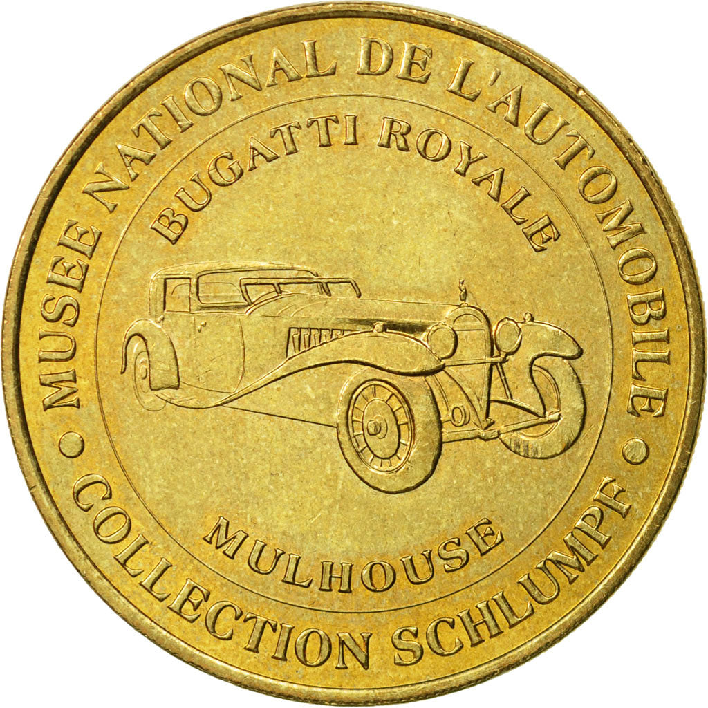 France, Token, Touristic token, Mulhouse - Automobile n°1, 2003, MDP