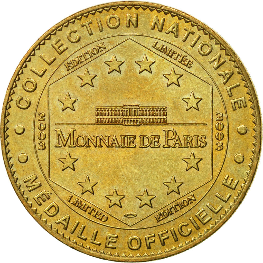 France, Token, Touristic token, Mulhouse - Automobile n°1, 2003, MDP