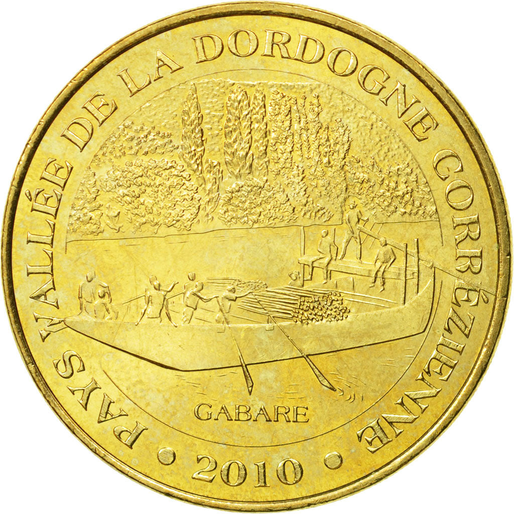 France, Token, Touristic token, Aubazine - la Gabare, 2010, MDP, EF(40-45)