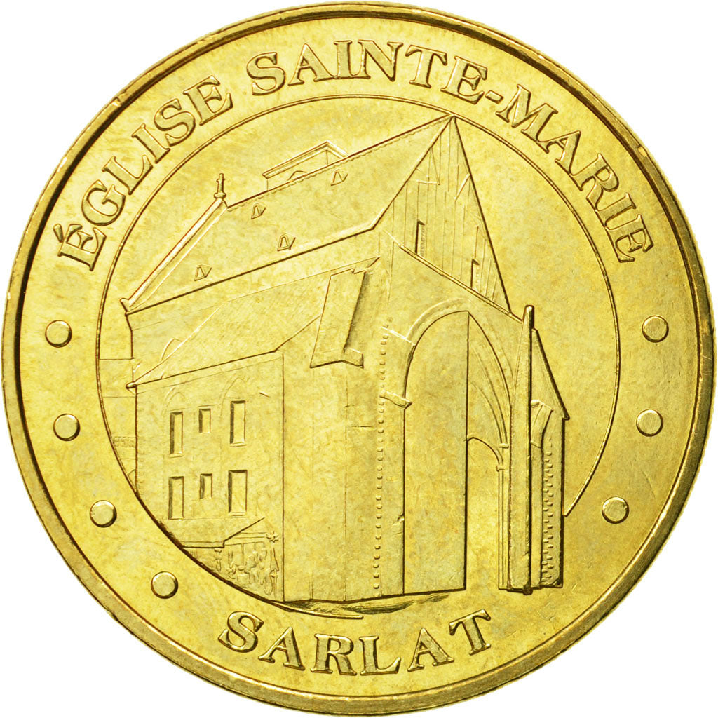 Frankreich, Token, Touristic token, 24/ Eglise Sainte-Marie - Sarlat, 2011, MDP