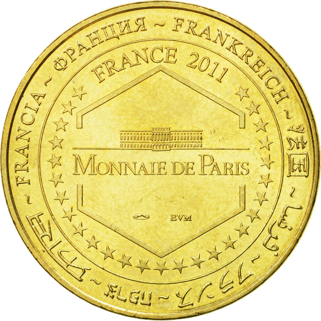 Frankreich, Token, Touristic token, 24/ Eglise Sainte-Marie - Sarlat, 2011, MDP