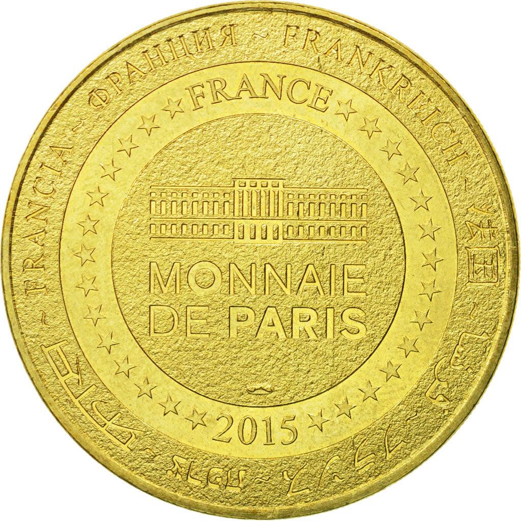 Frankreich, Token, Touristic token, 24/ Eglise Sainte-Marie - Sarlat, 2015, MDP