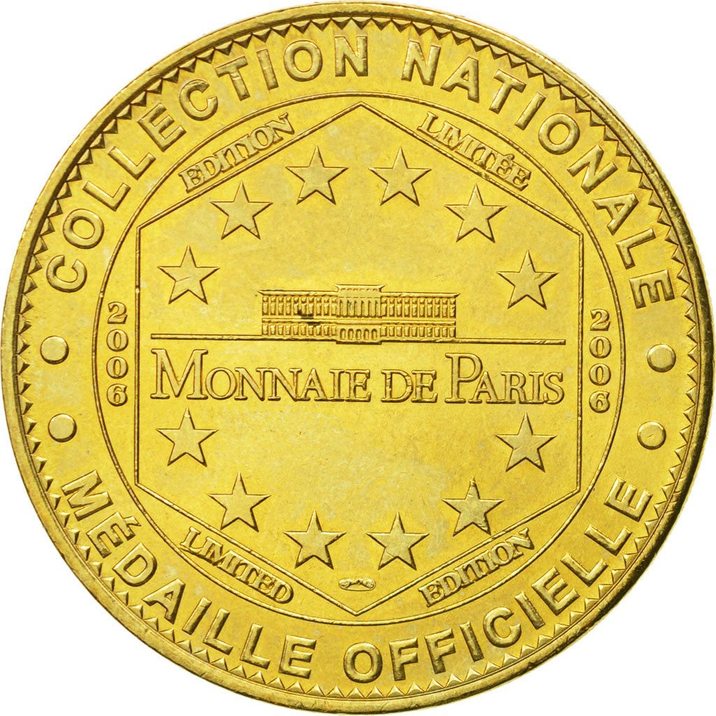 Francia, Token, Touristic token, La frégate Hermione, Rochefort, 2006, MDP, BB