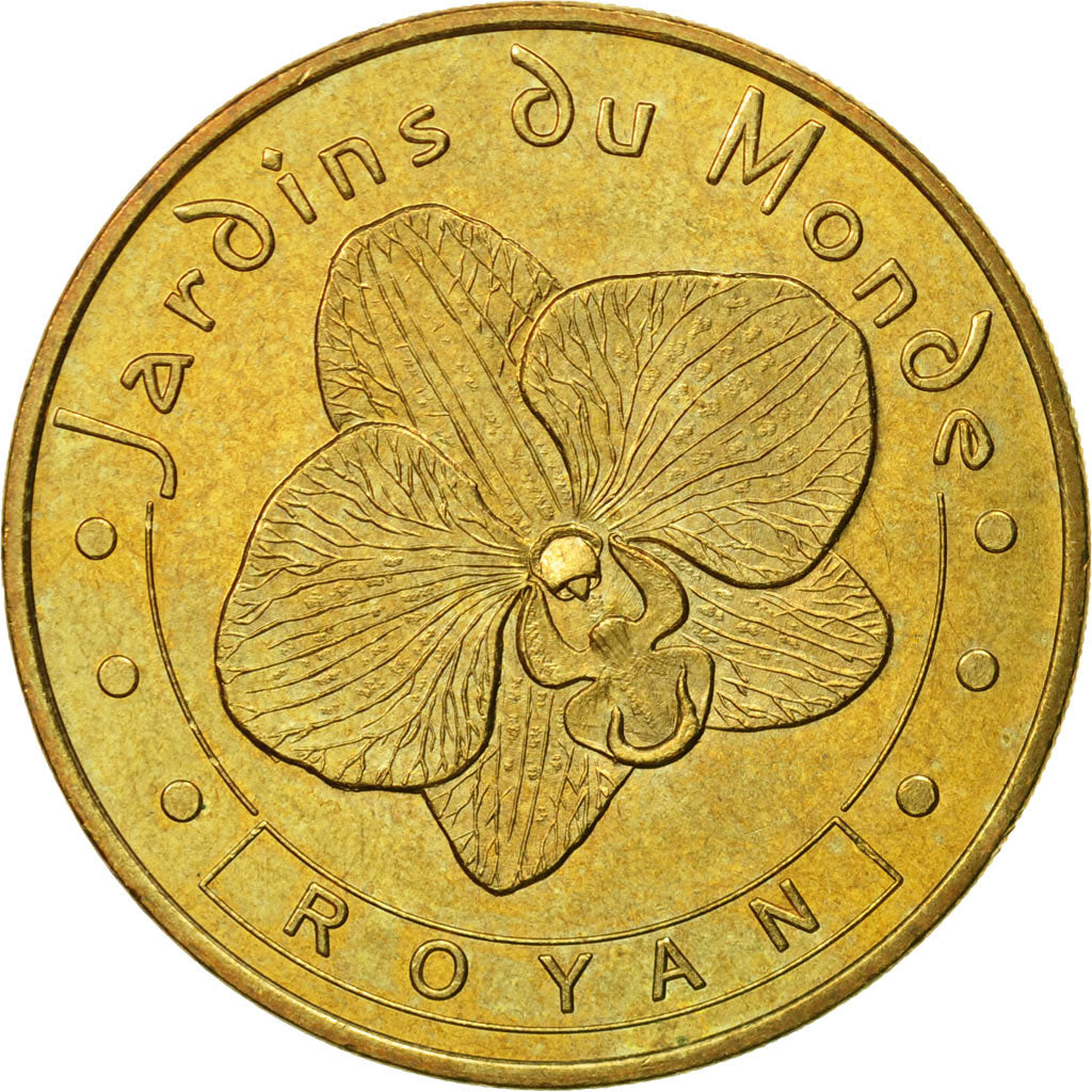 Frankreich, Token, Touristic token, Royan - Jardins du monde n°1, 2003, MDP