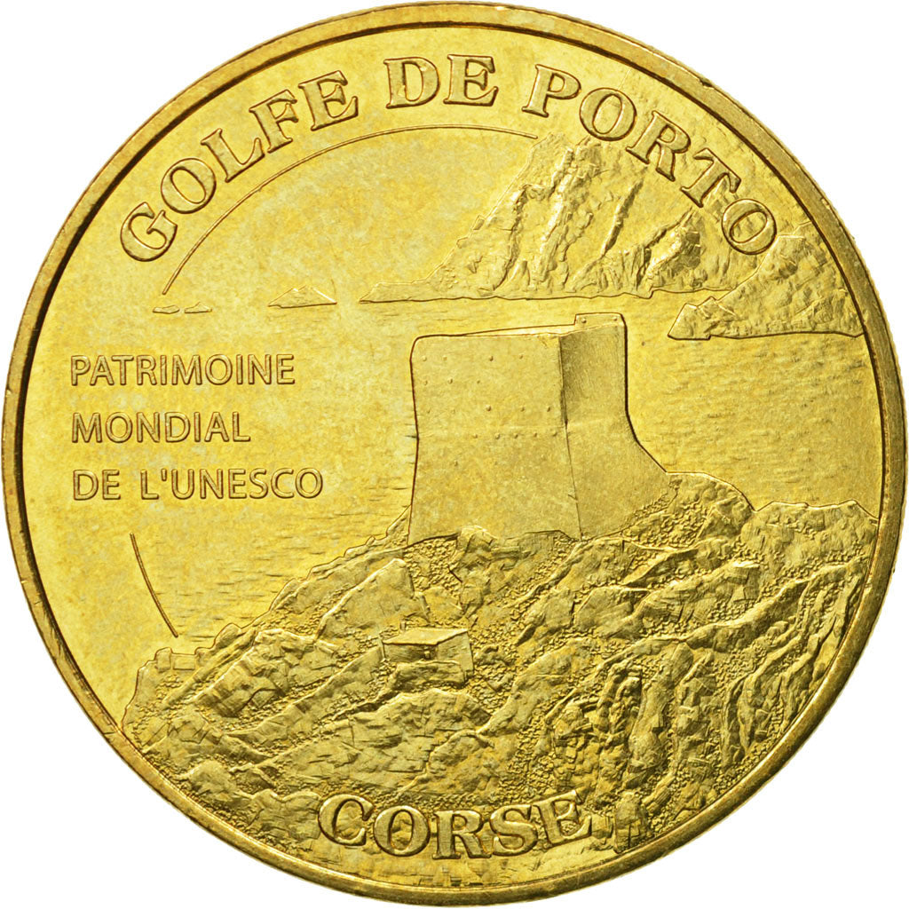 France, Token, Touristic token, Porto - Golfe - Unesco, 2010, MDP, EF(40-45)