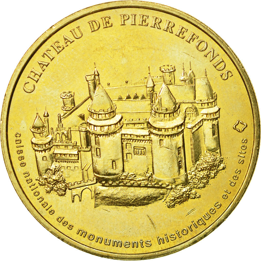 Frankreich, Token, Touristic token, Pierrefonds - Chateau n°1, 2004, MDP, SS