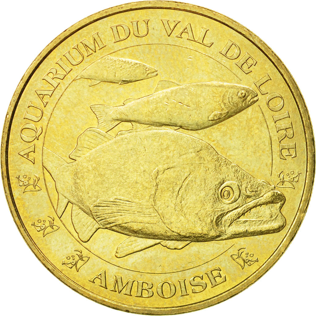 Frankreich, Token, Touristic token, Lussault-sur-Loire - Aquarium n°2, 2012