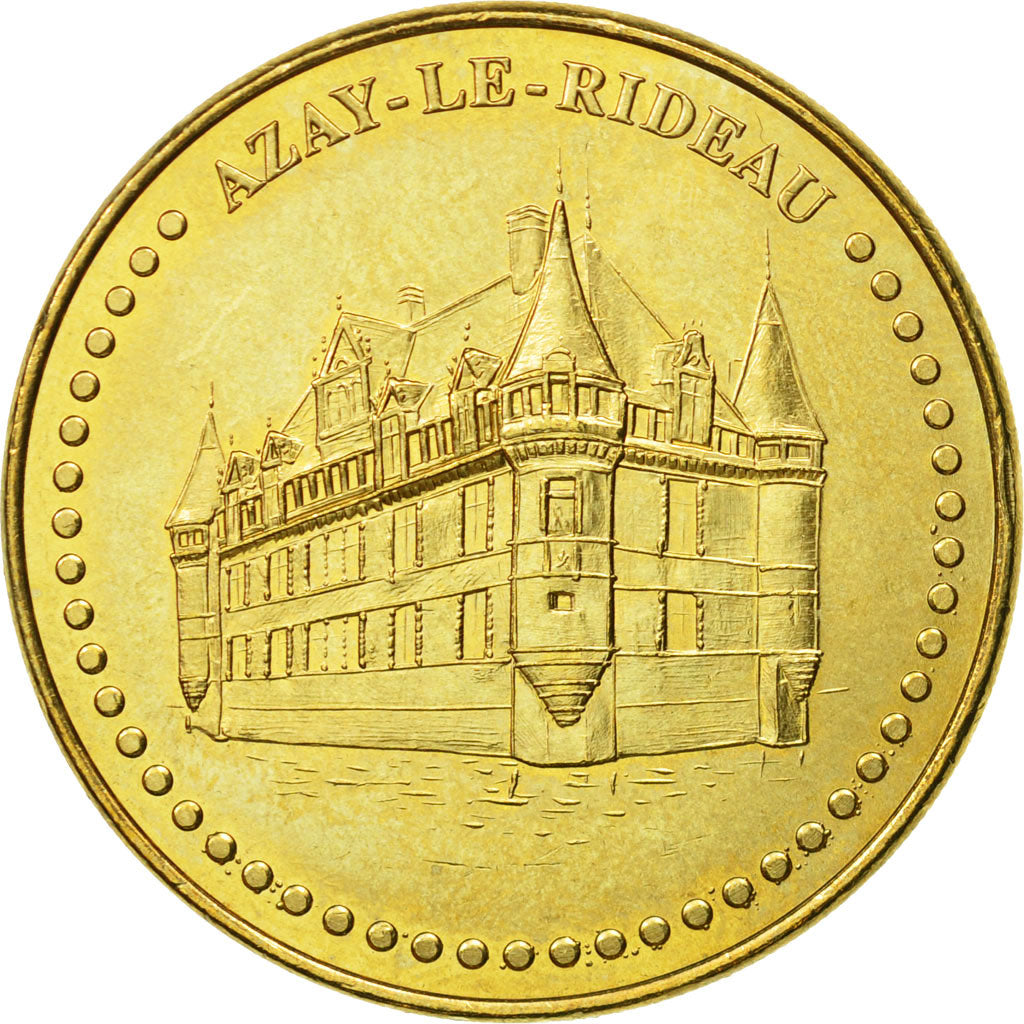France, Token, Touristic token, 37/ Château d'Azay-le-Rideau, 2013, MDP