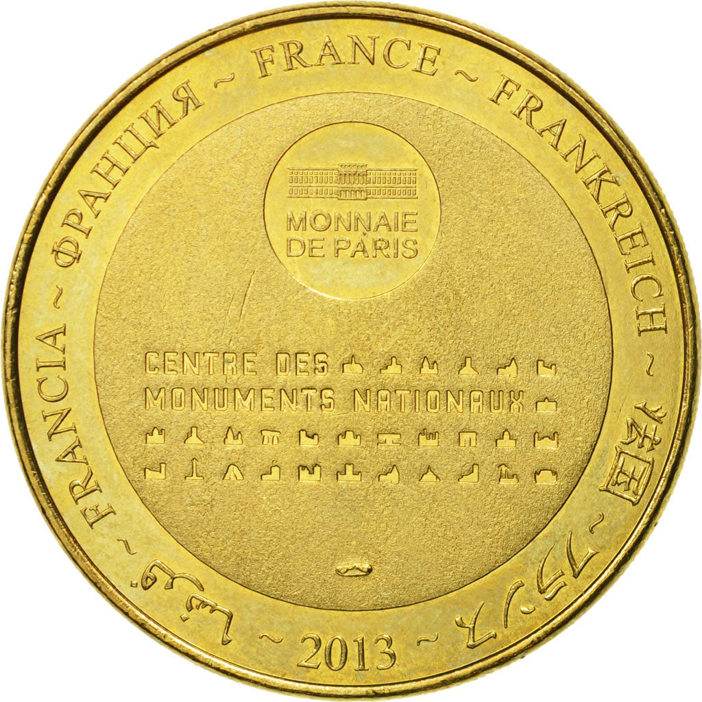 France, Token, Touristic token, 37/ Château d'Azay-le-Rideau, 2013, MDP