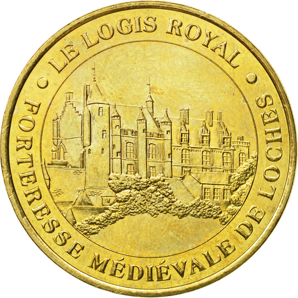 Frankreich, Token, Touristic token, Loches - Logis Royal, 2000, MDP, SS