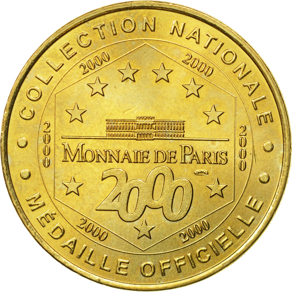 Frankreich, Token, Touristic token, Loches - Logis Royal, 2000, MDP, SS