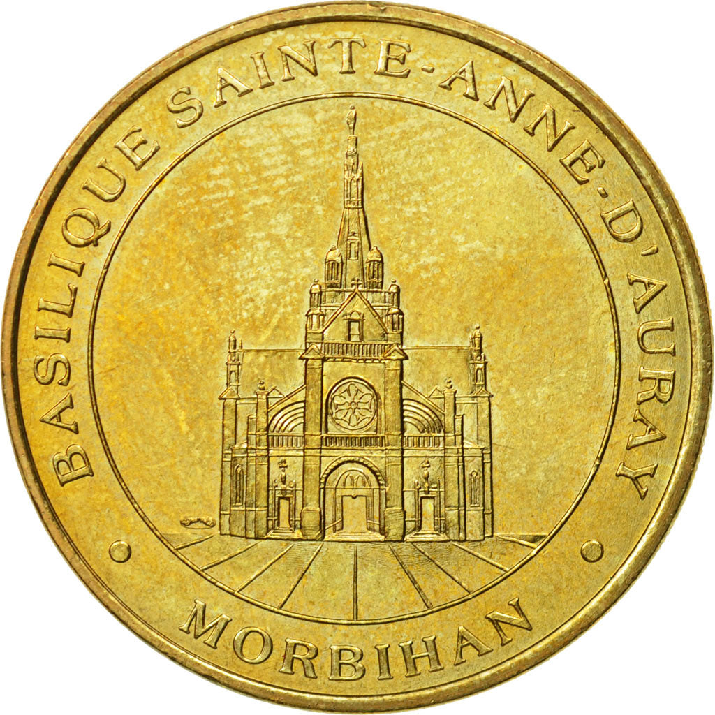 Frankreich, Token, Touristic token, Auray - Basilique, 2003, MDP, SS