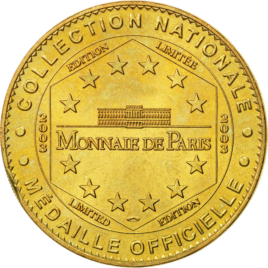 Frankreich, Token, Touristic token, Auray - Basilique, 2003, MDP, SS