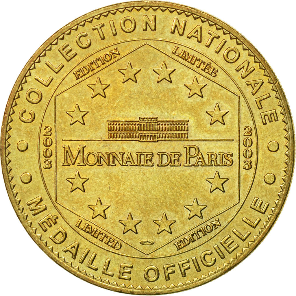 France, Jeton, Jeton Touristique, Fontevraud - Abbaye Royale n°1, 2003, MDP