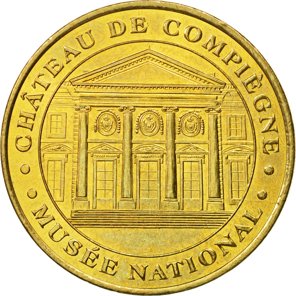 Frankreich, Token, Touristic token, Compiègne - Chateau et musée, 2001, MDP