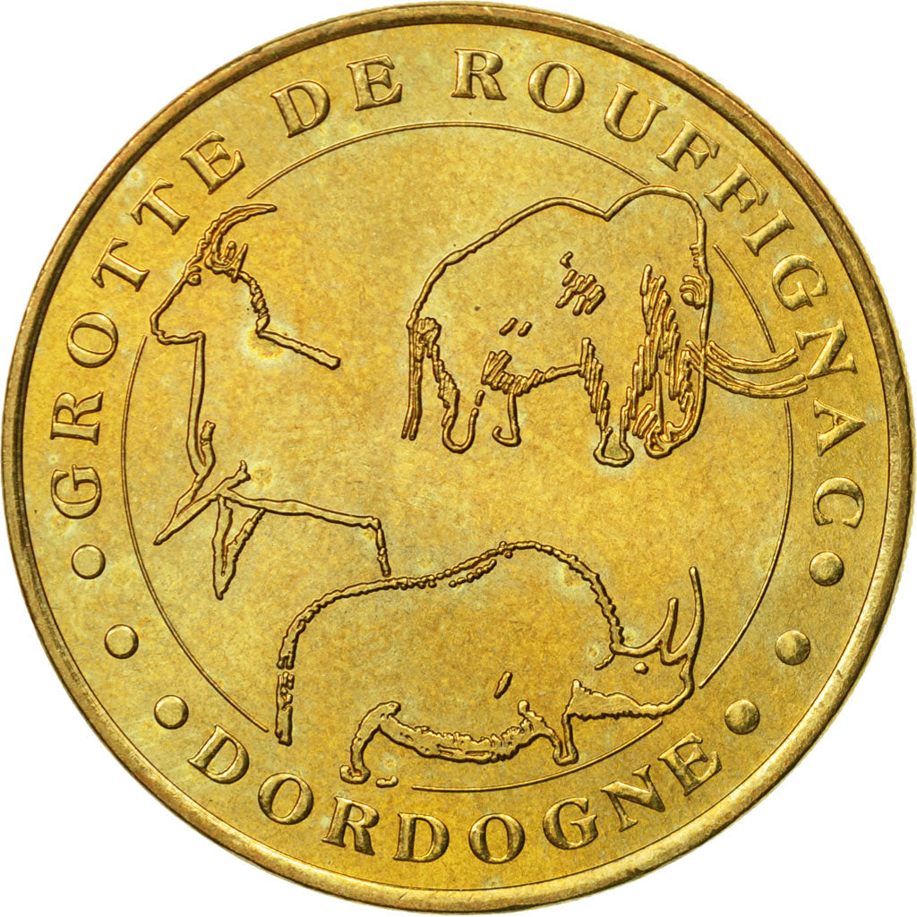 Frankreich, Token, Touristic token, Rouffignac - La Grotte n°1, 2002, MDP, SS