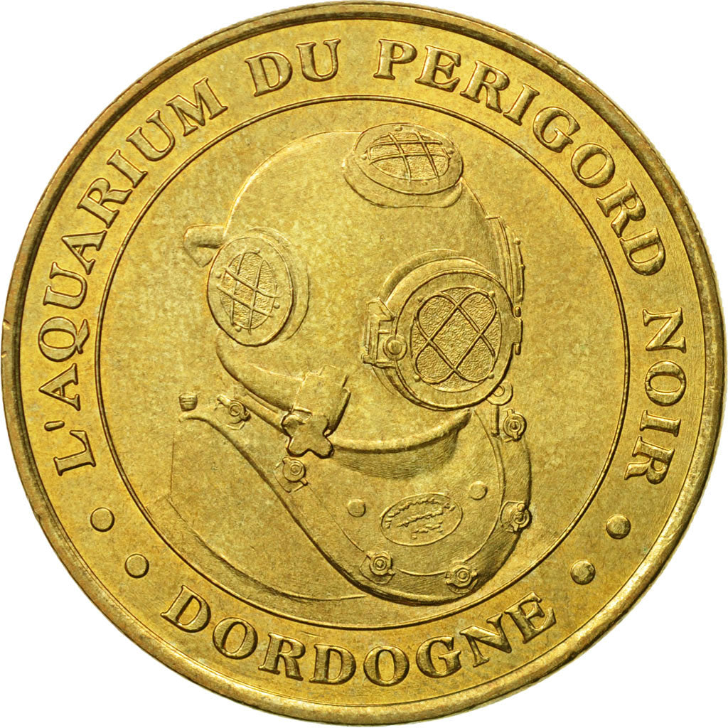 Francja, Token, Żeton turystyczny, Le Bugue - aquarium n°1, 2002, MDP