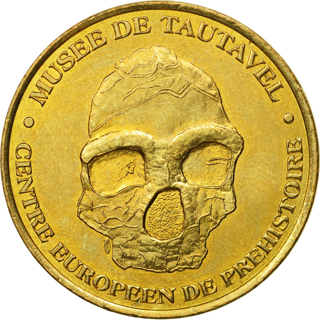 Frankreich, Token, Touristic token, Tautavel - Musée n°1, 2002, MDP, SS