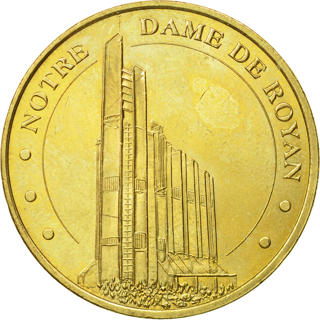 France, Token, Touristic token, Royan - Eglise Notre Dame, 2005, MDP, EF(40-45)