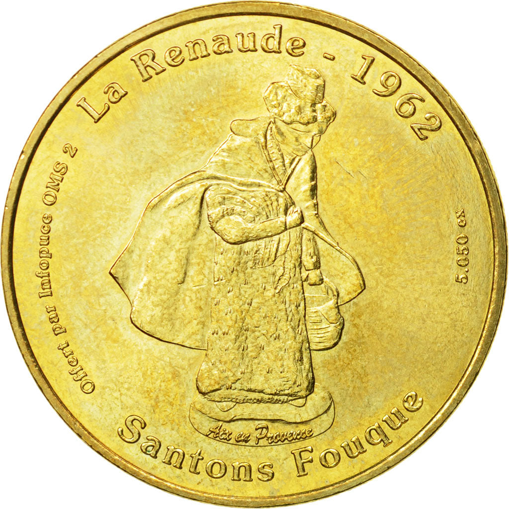 Frankreich, Token, Touristic token, Marseille - Infopuce OMS n°2 - La Renaude