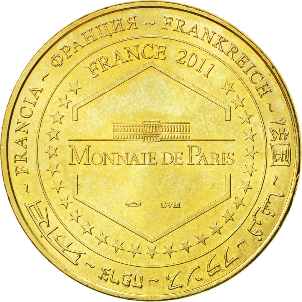 France, Token, Touristic token, Tourtoirac - Grotte n°1, 2011, MDP, EF(40-45)
