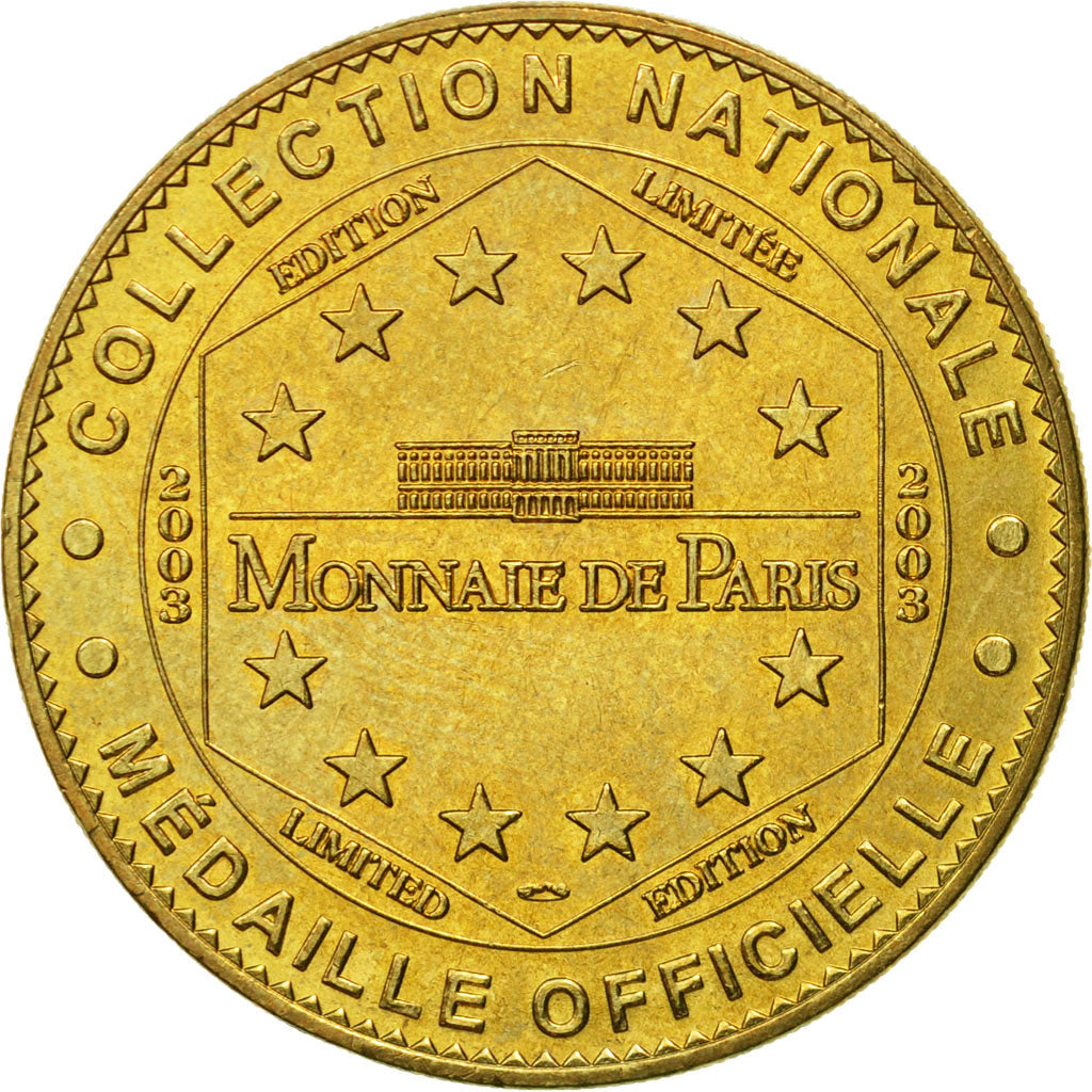 Frankreich, Token, Touristic token, Fougères - Cité médiévale n° 2, 2003