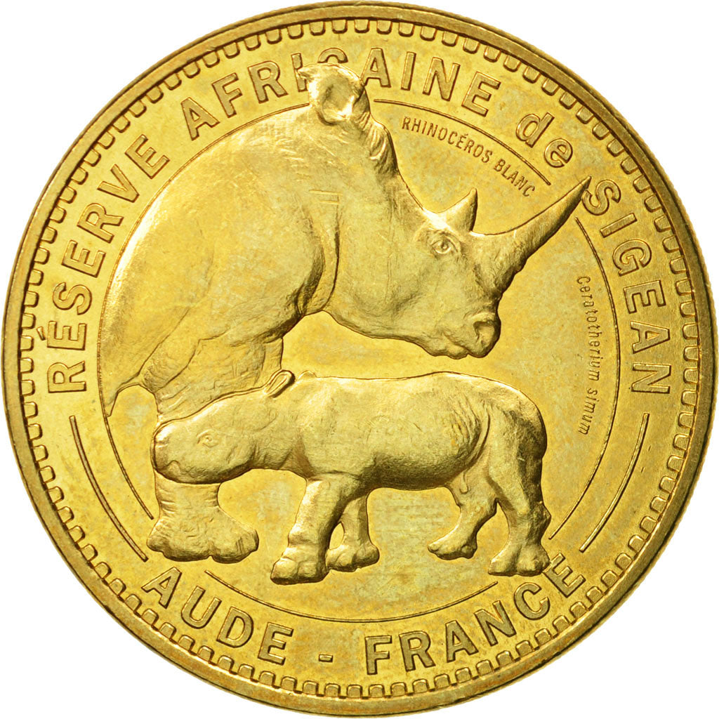 Frankreich, Token, Touristic token, Sigean - Réserve n°17, 2013, MDP, SS