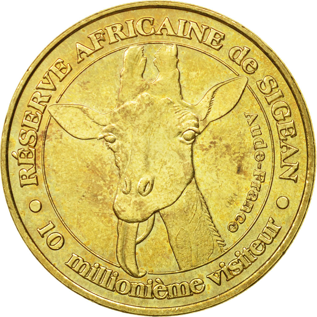 Frankreich, Token, Touristic token, Sigean - Réserve n°6, 2007, MDP, SS