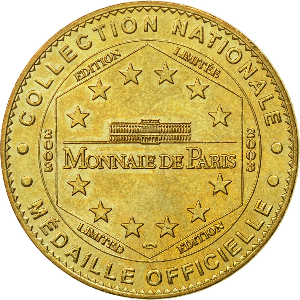 Francia, Token, Touristic token, 11/ Forteresse de Peyrepertus, 2003, MDP, BB