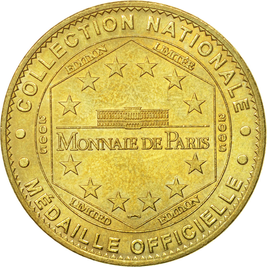 Francia, Token, Jetón turístico, Jaunay-Clan  Futuroscope n°3, 2005, MDP