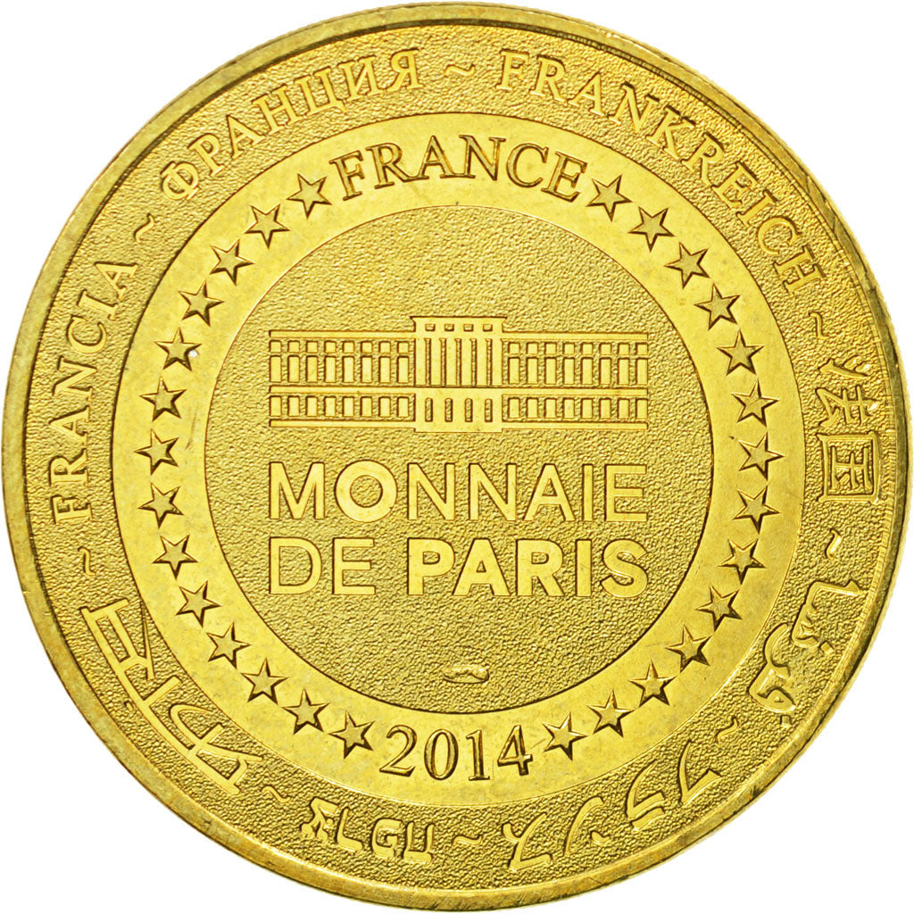 Francia, Token, Jetón turístico, Jaunay-Clan  Futuroscope n°14, 2014, MDP
