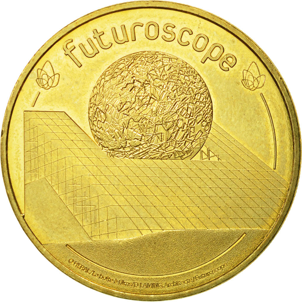 Francja, Token, Żeton turystyczny, Jaunay-Clan  Futuroscope n°21, 2015, MDP
