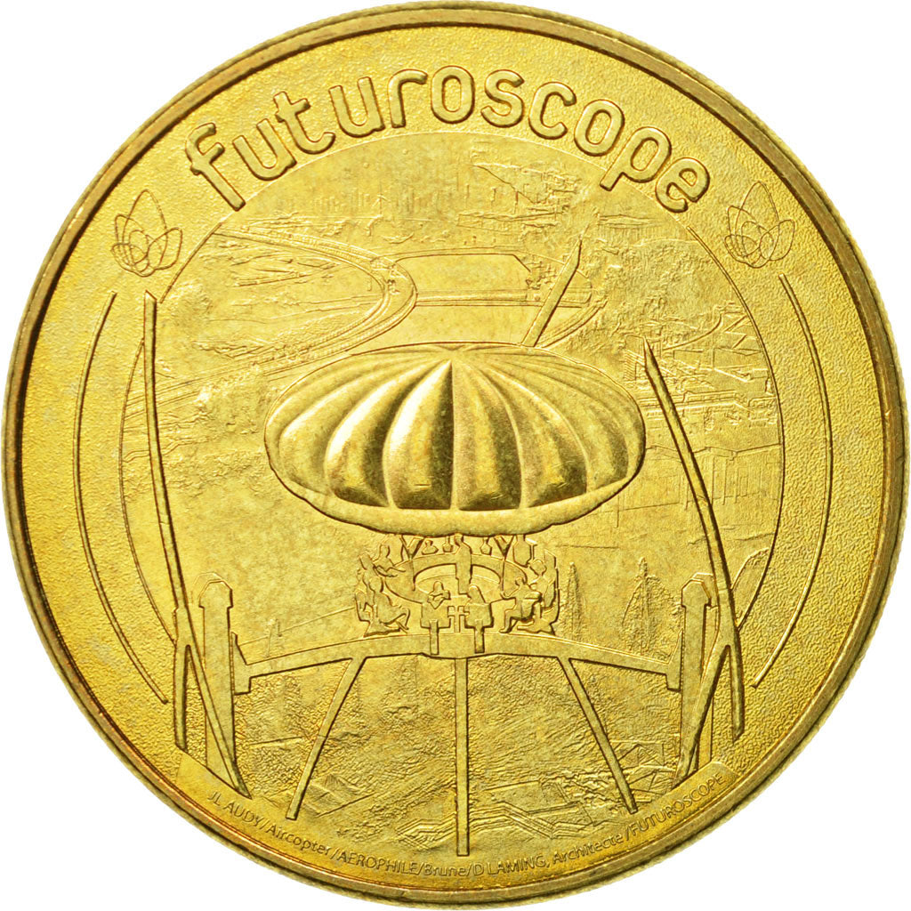 Francja, Token, Żeton turystyczny, Jaunay-Clan  Futuroscope n°20, 2015, MDP