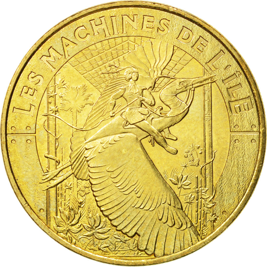 Frankreich, Token, Touristic token, Nantes -  Les machines de l'ile n°1, 2012